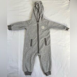 Carter's Baby Boys Fleece Hooded Jumpsuit